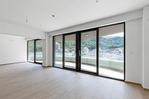 Apartment in Rafailovići, with a total area of 127 m² plus a 13 m² terrace.